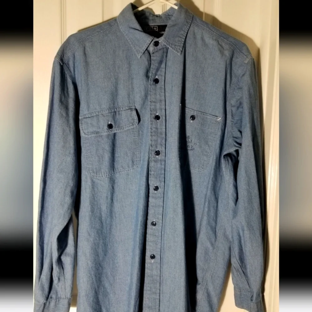 NWOT Men's Ralph Lauren Polo Dungaree Workshirt